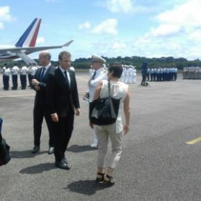 Ce qu'il faut retenir de la visite d'Emmanuel Macron en Guyane