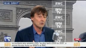 Nicolas Hulot "pas favorable" à la Montagne d'Or