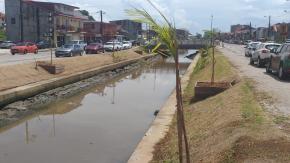 Cayenne : le canal Laussat rajeunit doucement mais sûrement