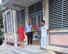 Saint-Laurent : le CHOG inaugure officiellement son centre de santé