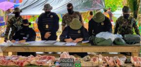 Camopi : Démantèlement d’un trafic de viande de bois à Vila Brasil