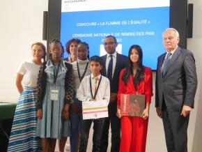 Abolition de l’esclavage : des élèves Guyanais récompensés à l’occasion de la cérémonie du 10 mai au Sénat à Paris