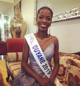 Adriana Abé, une nouvelle reine de beauté Guyanaise