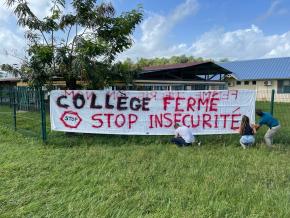 Rentrée scolaire : les professeurs du collège Victor Schoelcher de Kourou exercent leur droit de retrait