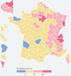 Guyane : unique département d’Outre-mer dont la mortalité baisse entre 2019 et 2020