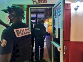 Couvre-feu : contrôle du respect des nouvelles mesures avec la police à Cayenne