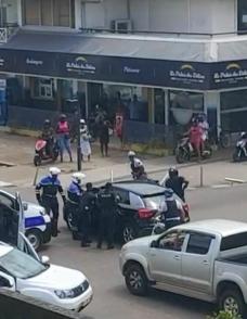 Cayenne : interpellation musclée de deux individus au centre-ville
