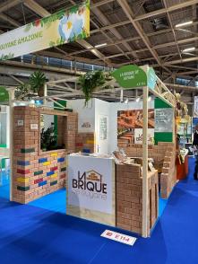 La Brique de Guyane, présente cette année à nouveau à la Foire de Paris pour représenter le savoir-faire guyanais