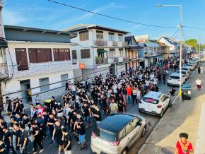 Un millier de personnes contre l'insécurité à Cayenne