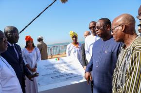 Esclavage : le président sénégalais lance les travaux du Mémorial de Gorée, « lieu de rappel de notre histoire »