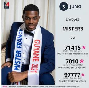 Mister France 2022 : Juno Fortuné prêt à défendre les couleurs de la Guyane