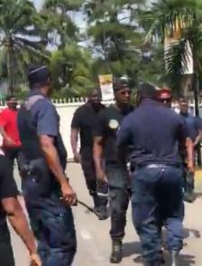 Arrestation musclée d’Olivier Goudet