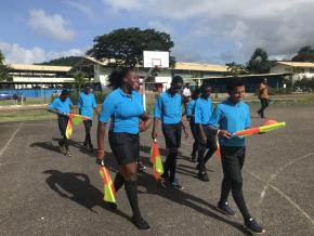 Football : des arbitres en herbe au collège Réeberg Néron à Rémire-Montjoly