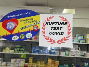 Plusieurs pharmacies de Guyane manquent d'autotests