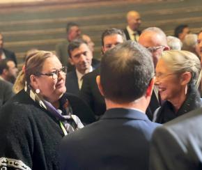 Émeutes : Elisabeth Borne annonce des mesures contre la délinquance devant des centaines de maire dont Sophie Charles