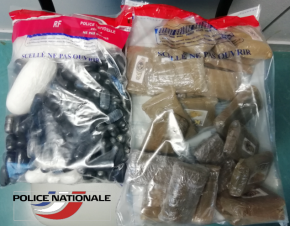 Trafic de drogue : 13 kg de cocaïne en provenance de Guyane saisis dans la Vienne et à Paris
