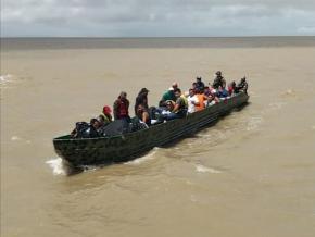 Immigration : une pirogue avec 35 personnes interceptées en mer