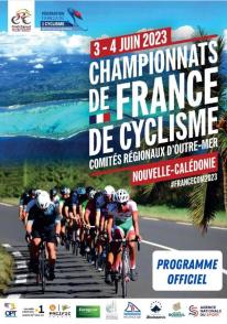 Cyclisme : victoire néocalédonienne chez les hommes et martiniquaise chez les femmes