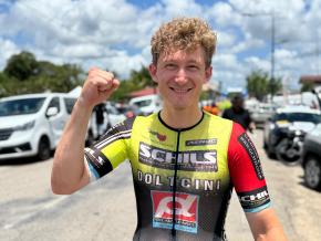 Tour de Guyane 2025 : James Ambrose Parish s’impose à Iracoubo, Charlie Lacaille toujours en jaune